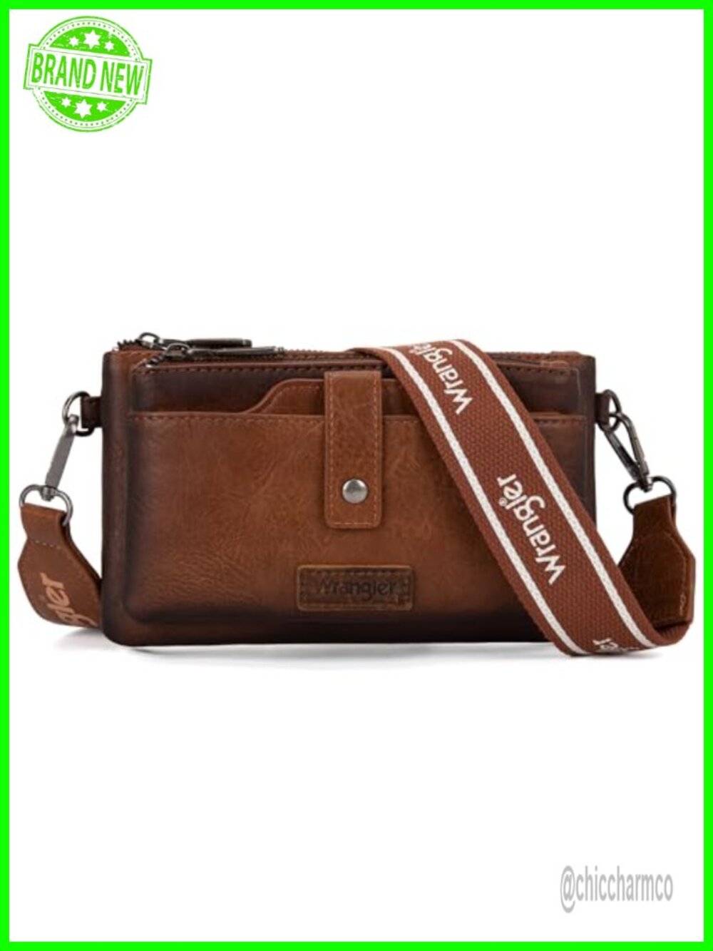 Wrangler by Montana West Crossbody Wallet Purse with Card Holder